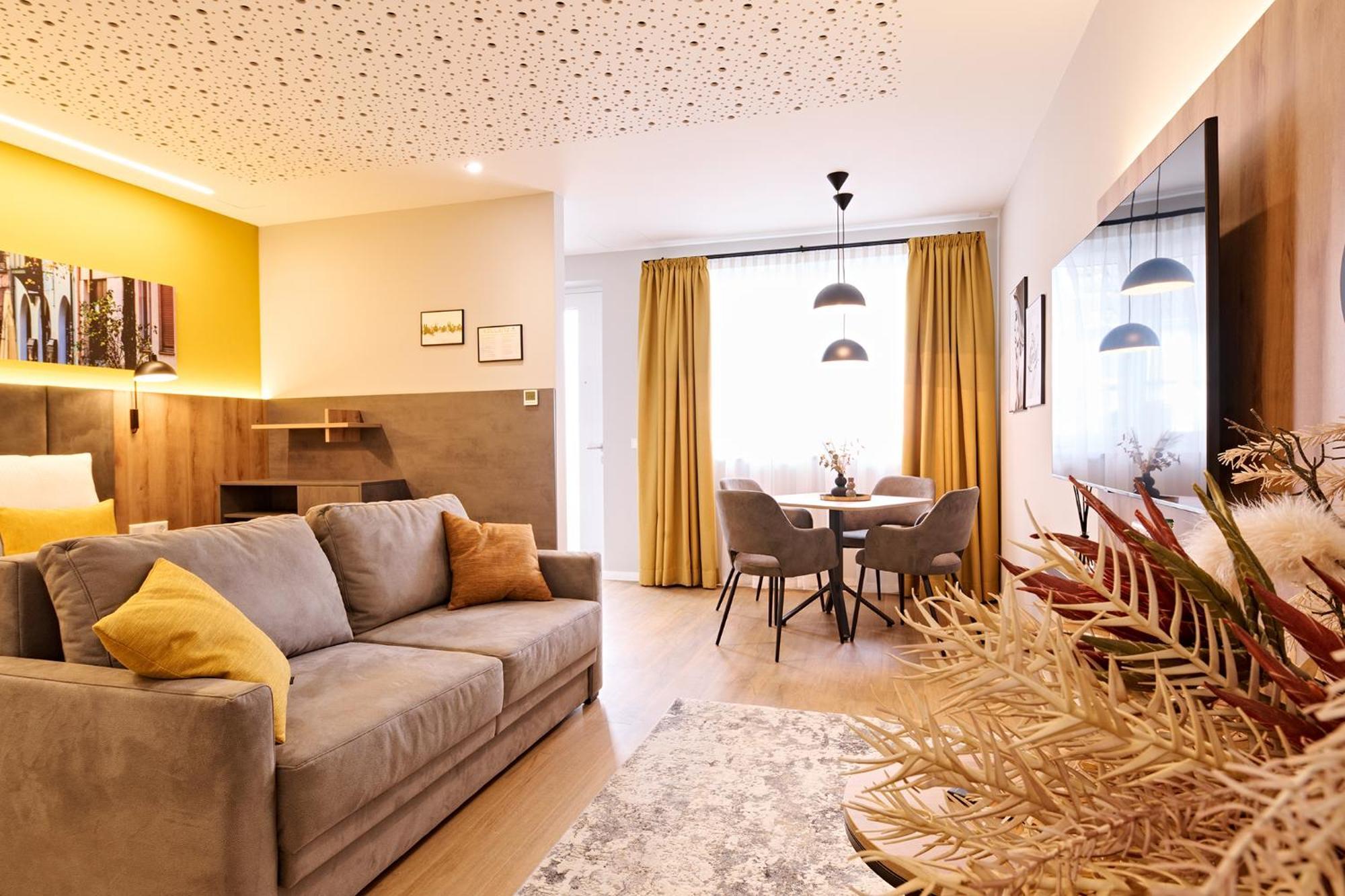 נירנברג Xzllenz Traum Studio-Apartment, Frei-Parken, U-Bahn, Kueche מראה חיצוני תמונה