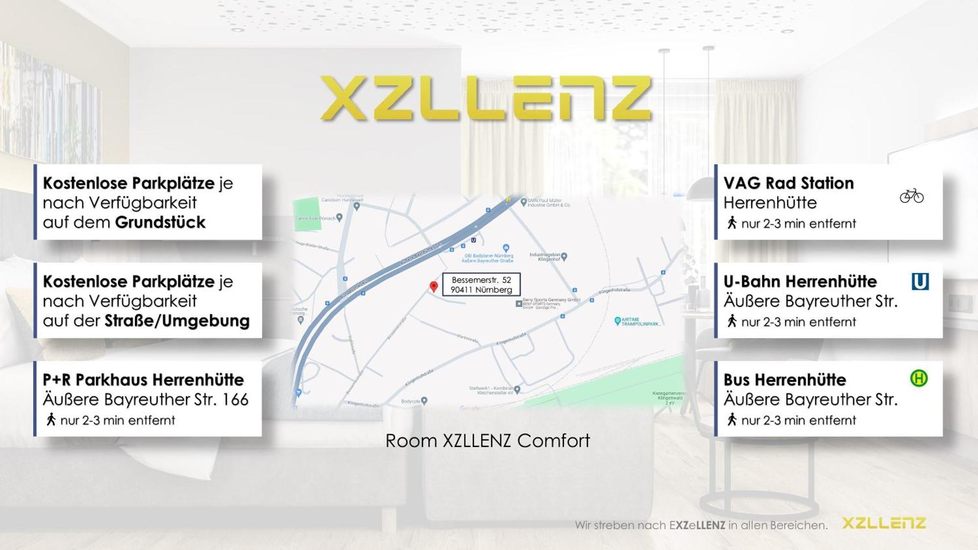 נירנברג Xzllenz Traum Studio-Apartment, Frei-Parken, U-Bahn, Kueche חדר תמונה